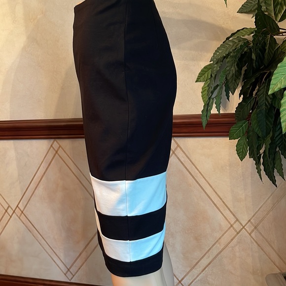 WHBM COLOR BLOCK PENCIL SKIRT - Picture 3 of 7